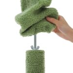 Deckenspanner Kratzbaum für Katzen Kletterbaum Spielplatz mit Sisalstämmen Natürlich und Robust-6
