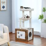 Katzenbaum aus Holz – Komfortable Ruheoase für Ihre Katze-8