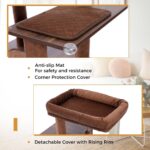 Katzenkratzbaum mit integrierter Katzentoilette: Multifunktionaler Spielplatz & ruhiger Rückzugsort für Ihre Katze-5